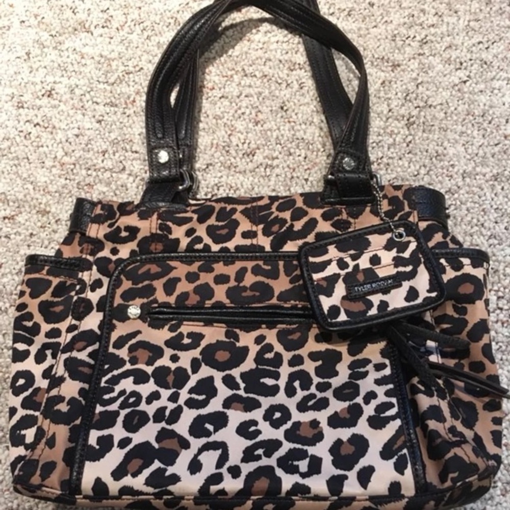 Tyler Rodan Cheetah Print Shoulder Bag